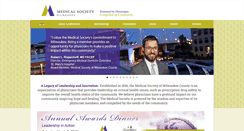 Desktop Screenshot of medicalsocietymilwaukee.org